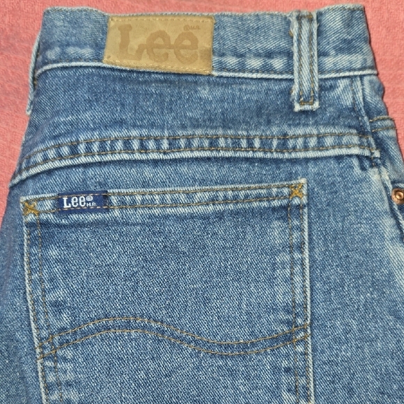 LEE MR TRUE VINTAGE 1960-70 Denim Jeans SOFT DURABLE 11 MED =8 WOM COMFY HTF - Picture 10 of 17